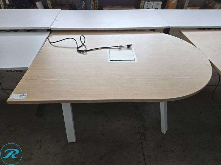 Enwork Sawhorse Conference Table, 48″x66″ - Roller Auctions