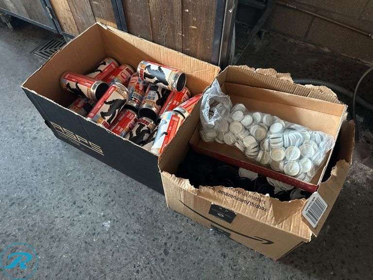 Marathon Electric Can Sealer With Assorted Cans And Lids - Roller Auctions