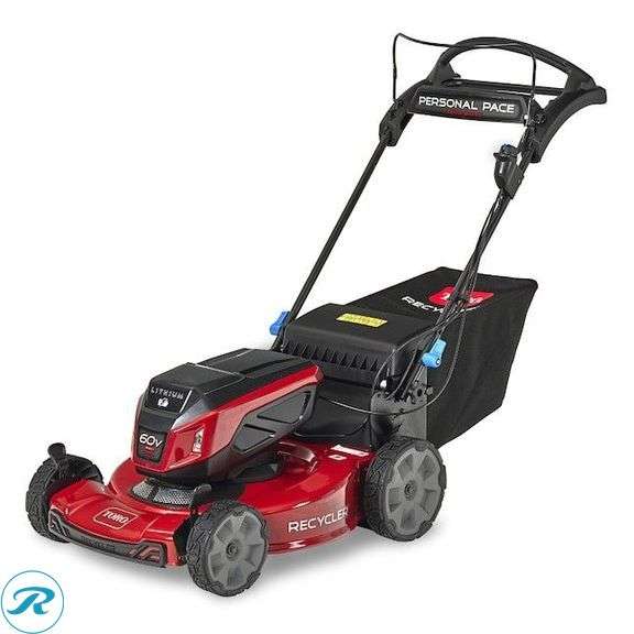 (1) New out of the Box- Toro Recycler 22-in 60-volt, Self-Propelled Battery Walk Mower with (1) 8ah Battery Included (Total of 1) - Roller Auctions