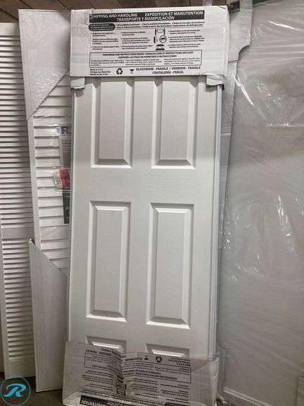 (8) New- Assorted Closet Doors (2 of the doors have damage see photos) - Roller Auctions