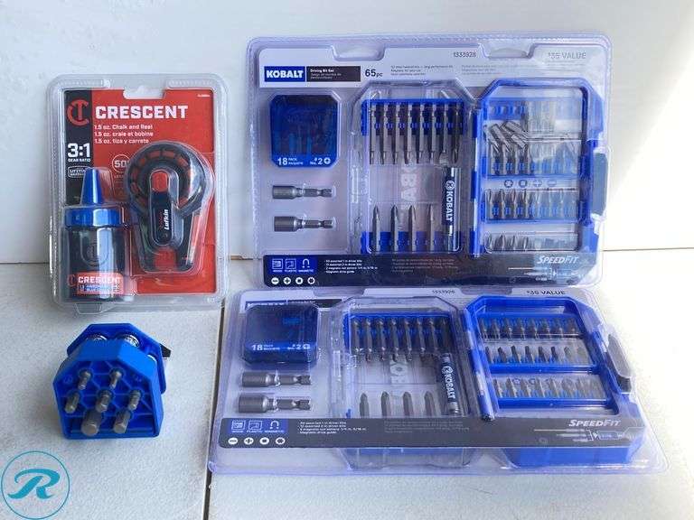 (4) New- Assorted Tool Supply Kits (total of 4 items) - Roller Auctions