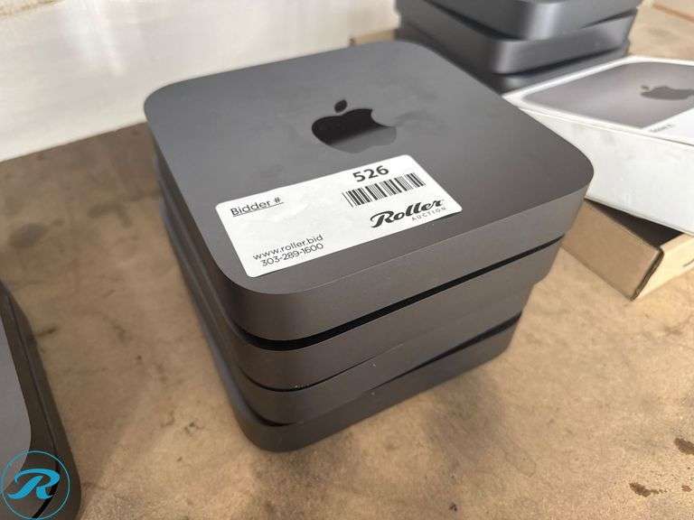 (4) Apple A1993 Mac Mini Desktop Computers - Roller Auctions