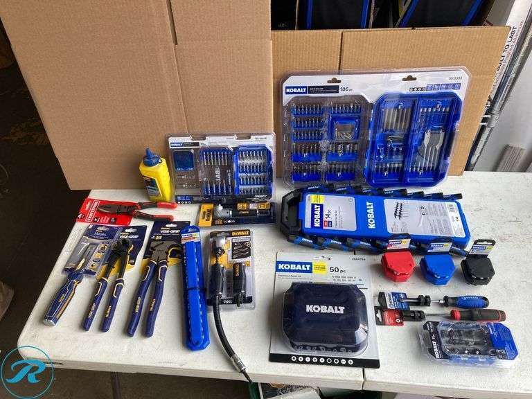 (18) New- Assorted Tool Supply Kits (Total of approx 18 items) - Roller Auctions