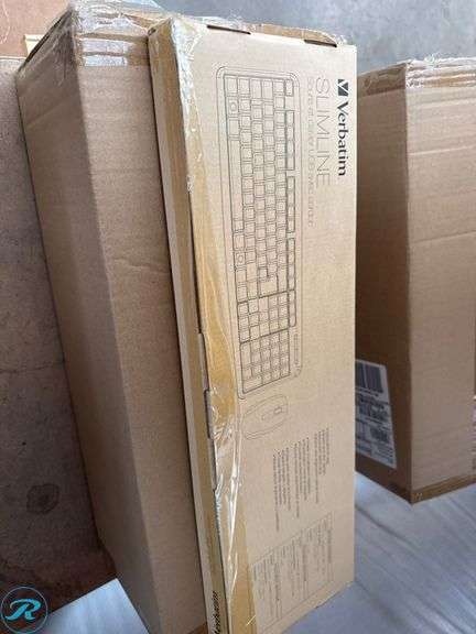 (6) Verbatim USB Keyboard and Mouse Combo, Model 99202 - Roller Auctions