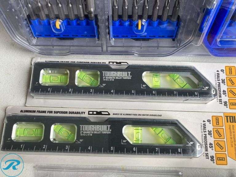 (12) New- Assorted Tool Supply Kits (approx 12 items) - Roller Auctions