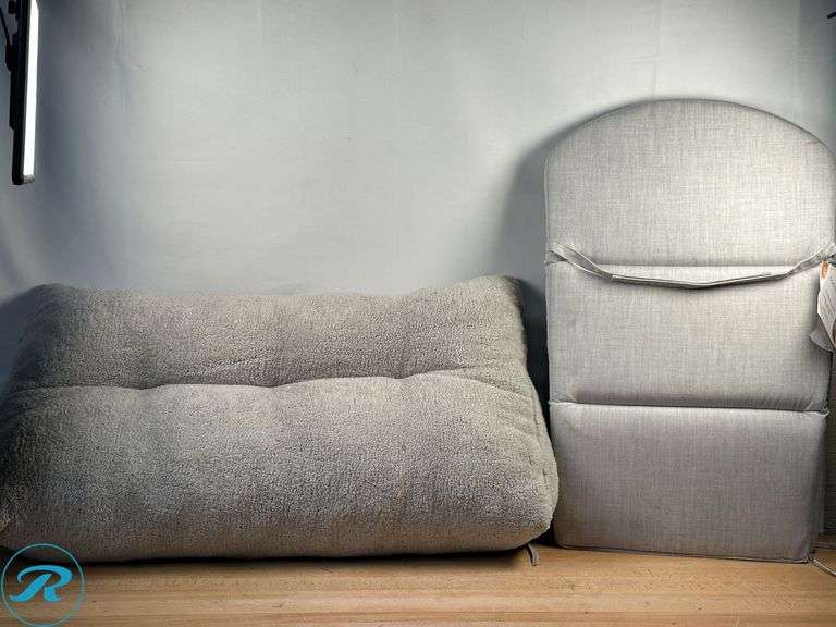 Casual Living: Wedge Pillow-  New; Outdura: Adirondack Cushion- New