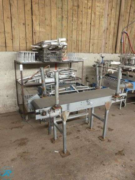 Blackmore Dibbler With Cart of Trays and Plugs (Disassembled, May Be Missing Parts) - Roller Auctions