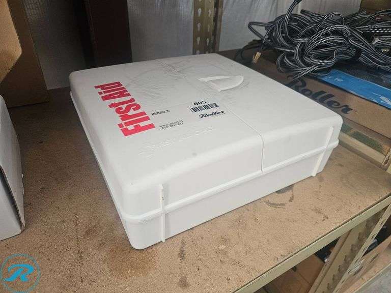 First Aid Only Fully Stocked Plastic First Aid Kit - Roller Auctions