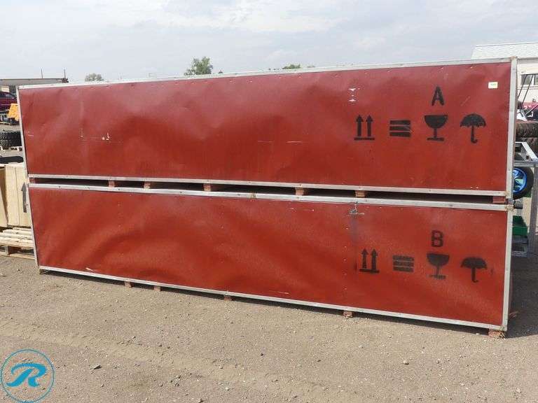 New SKLP SK-SS100 Storage Shed, 100' x 50' x 26' - Roller Auctions