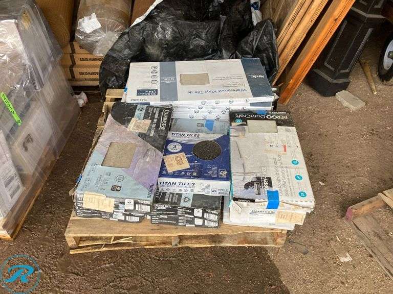 (13) New- Assorted Pallet of Tile (total of approx. 13 boxes) - Roller Auctions