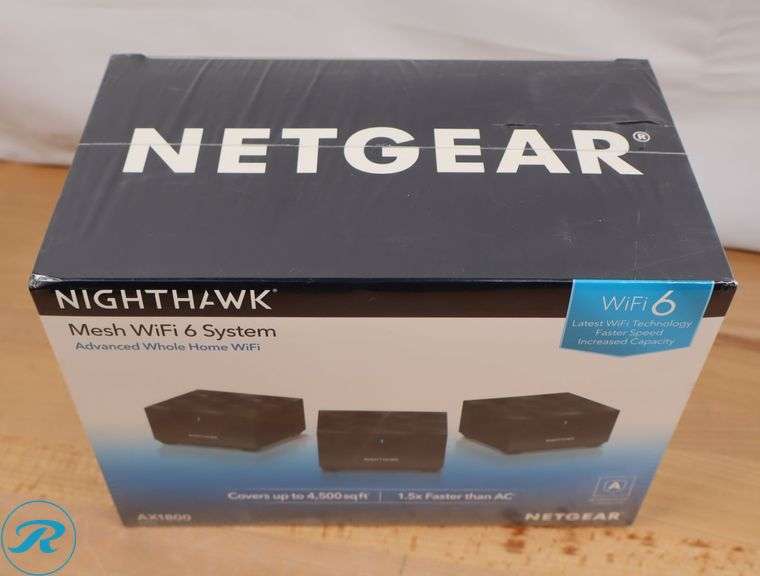 Netgear Nighthawk Wifi 6 Mesh System Dual Band - New - Roller Auctions