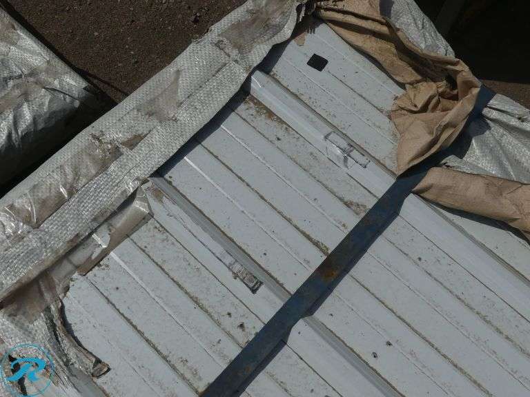 (100) New Sheets SKLP SKL100 Galvalume Steel Siding/Roofing, 37" X 118" - Roller Auctions