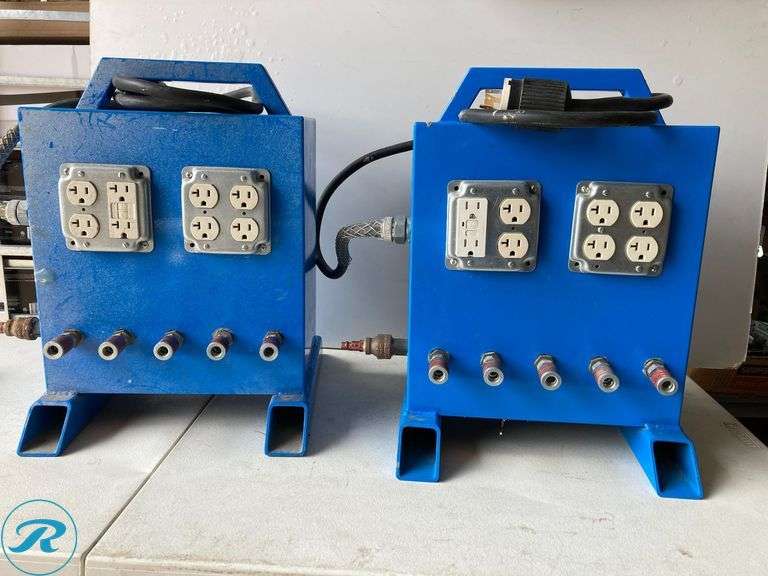 (2) Portable Power & Electrical Distribution units - Roller Auctions