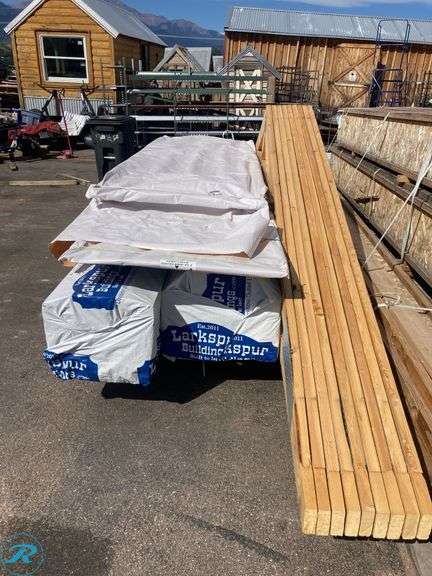 20'x30'x10 Pole Barn Kit Meets Colorado State Building Code and It is rated for 45 Snow Load on the Trusses Professional Step by Step Building Video Included 100% Materials Included: 6'x6'x14' Poles All the Lumber for Framing 45 Snow Load Engineer Trusses Metal Siding and Roofing Sliding Door Hardware (MSRP $11,875)) - Roller Auctions