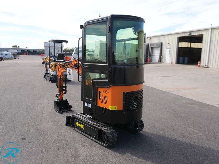 New 2025 Miva VA13C Mini Excavator - Roller Auctions