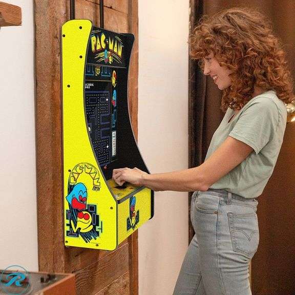 Arcade1Up PAC-MAN Partycade 12 Games in 1 - Like New - No Box - Roller ...