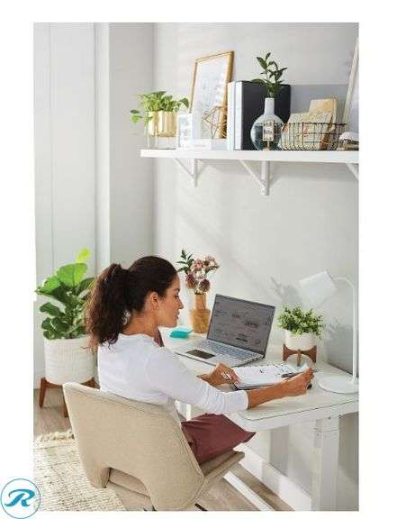 (3) Realspace™: Kessly LED Desk Lamp With USB Port, 17"H, Pink- New - Roller Auctions