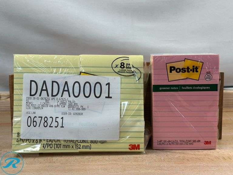 (19) Assorted Office Supplies- New/ Binders Have Travel Damage - Roller Auctions