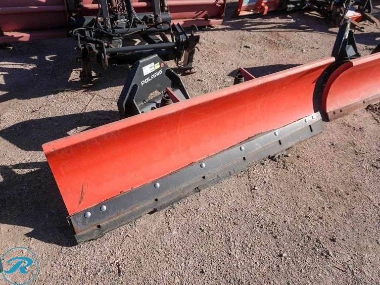 Polaris 69" Hydraulic Straight Plow - Roller Auctions