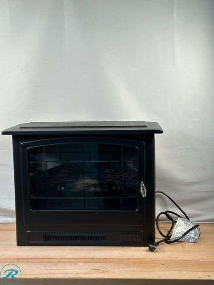 Infrared Electric Fireplace Stove Heater - Used - Small Dent - Roller Auctions