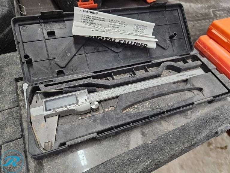 Deadwood Craftsmen 25-Piece Spring Hose Clamp Assortment and Pliers with Digital Caliper - Roller Auctions