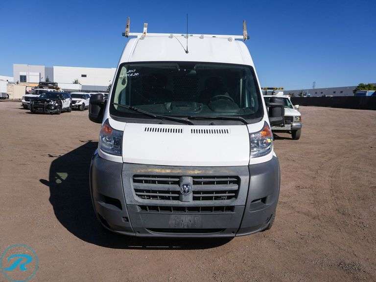 2017  Ram  ProMaster  2500 High Roof  FWD  Cargo Van - Roller Auctions