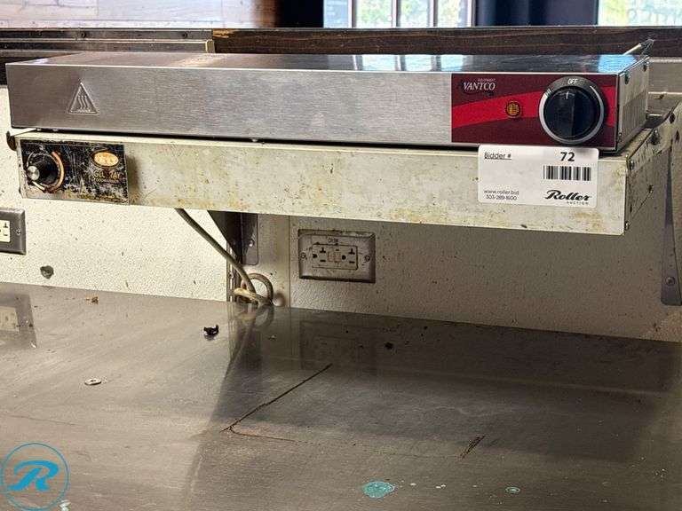 (2) 24-Inch Warmers and Regency Shelf