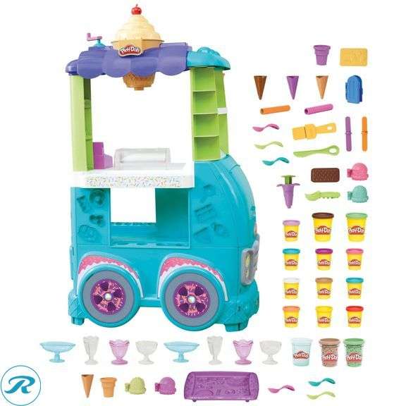 Play-Doh Kitchen Creations, Super Ultimate Ice Cream Truck Playset - Like New - Roller Auctions