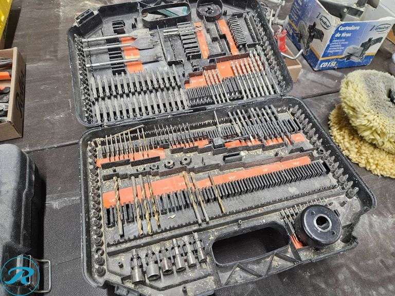 246-Piece Tacklife Drill and Bit Set in Hard Plastic Case (Not Complete) - Roller Auctions