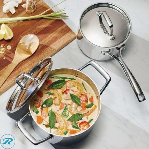 Tramontina 4-piece Tri-Ply Clad Sauce Pan Set - New - Roller Auctions