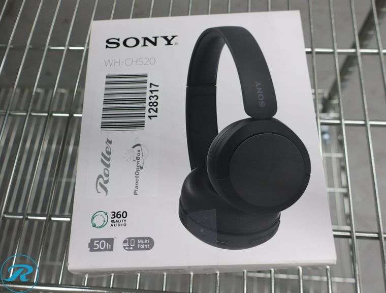 Sony - WH-CH520 Wireless Headphone with Microphone - Black - Like New/Open Box - Roller Auctions