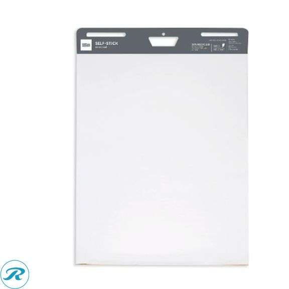 (2) Office Depot® Brand: Self-Stick Easel Pad, 25" x 30", 30 Sheets, 30% Recycled, White, 21509- New; Post-it®: Super Sticky Easel Pads, 25" x 30", 1 Pad, 30 Sheets/Pad, School Supplies for Classrooms, White- New - Roller Auctions