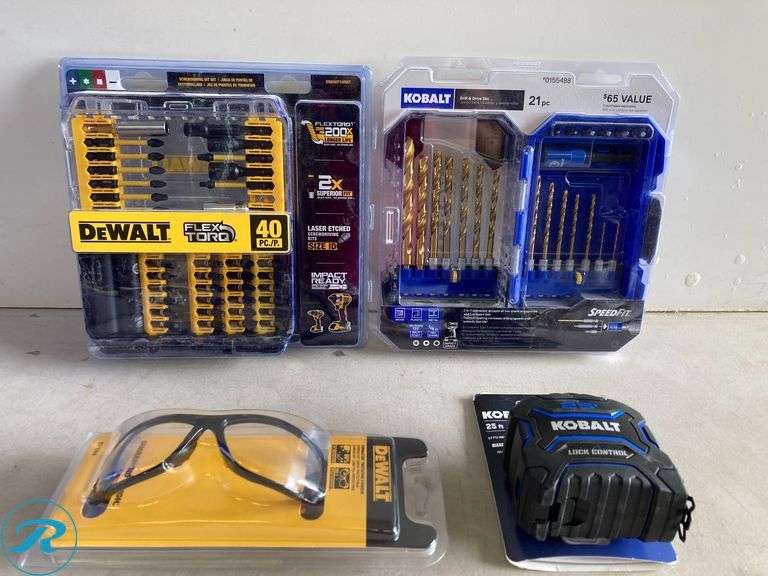(4) New- Assorted Tool Supply Kits (see photos) - Roller Auctions