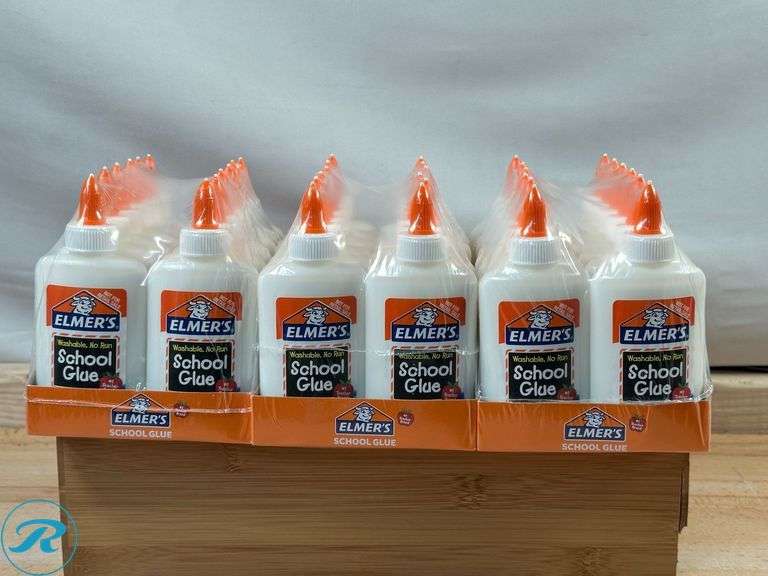 (3) Elmer's® Washable Clear School Glue. 5 Oz., Pack Of 12- New - Roller Auctions