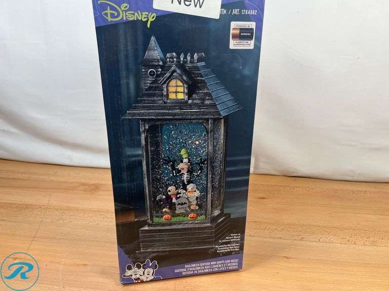 Disney Halloween Lantern W/ Lights & Music - New - Roller Auctions