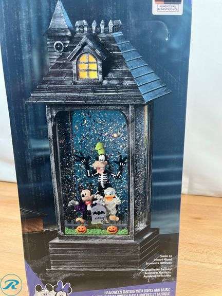 Disney Halloween Lantern W/ Lights & Music - New