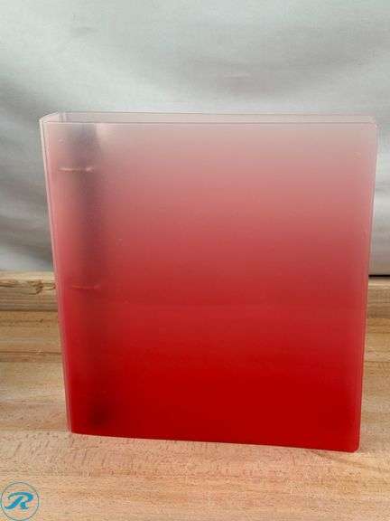 (3) Assorted Color 1.5" Ombre Smoke Binders, 12pk- New - Roller Auctions