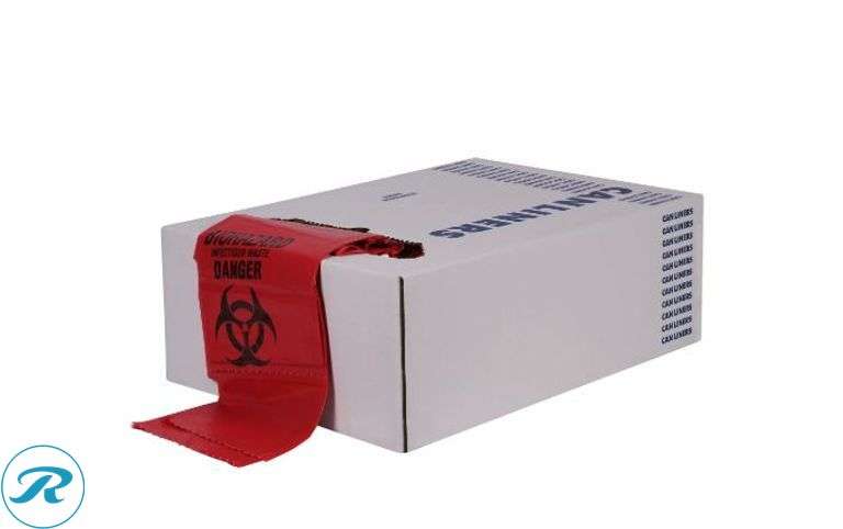 Heritage Healthcare Soiled Linen Can Liners, 30 Gallons, 1.3 MIL, Red, Pack Of 250 Liner - New - Roller Auctions