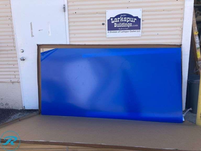 (1) New- Clear Acrylic Sheet 1/8" x 4ft x 8ft - Roller Auctions