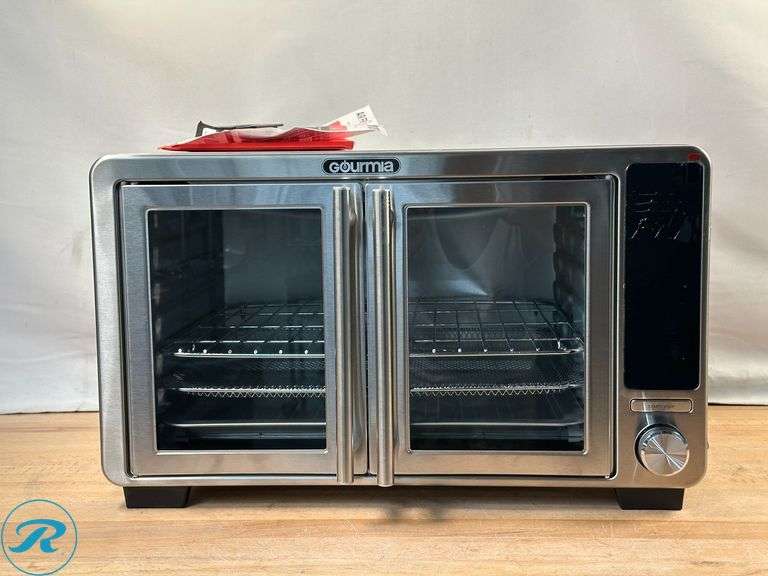Gourmia XL Digital Countertop Oven with Air Fry - Like New - Dent in the back of Unit - Roller Auctions