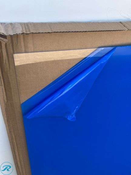 (1) New- Clear Acrylic Sheet 1/8" x 4ft x 8ft - Roller Auctions
