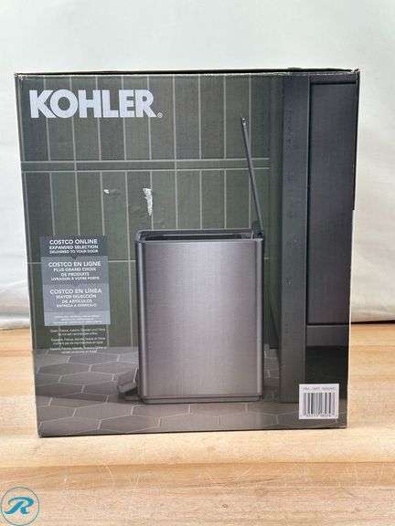 Kohler 6L Step Trash Can, 2-pack - New - Roller Auctions