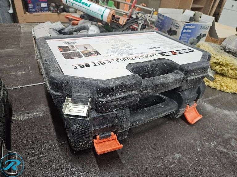 246-Piece Tacklife Drill and Bit Set in Hard Plastic Case (Not Complete) - Roller Auctions