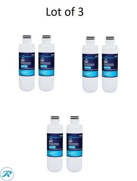 (3) New- Project Source Twist-in Refrigerator Water Filter L-5-2 Fits LG LT1000P 2 -Pack - Roller Auctions