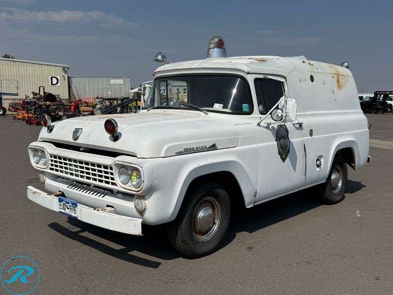 1958 Ford RWD Panel Truck - Roller Auctions
