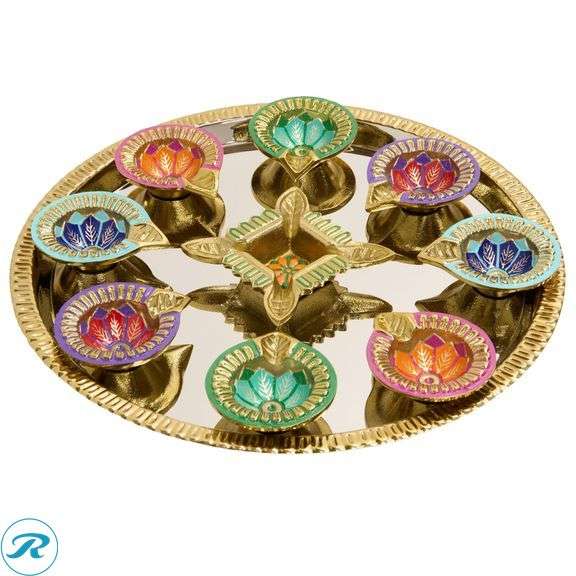 Diwali Diya 10 Piece Set - New