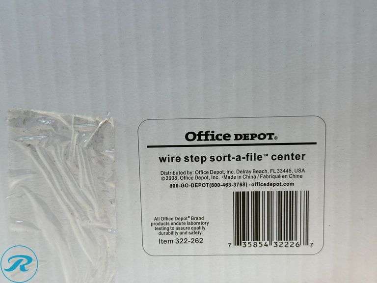 (5) Brenton Studio® Wire Step Sort-A-File™ Center, Black- New - Roller Auctions