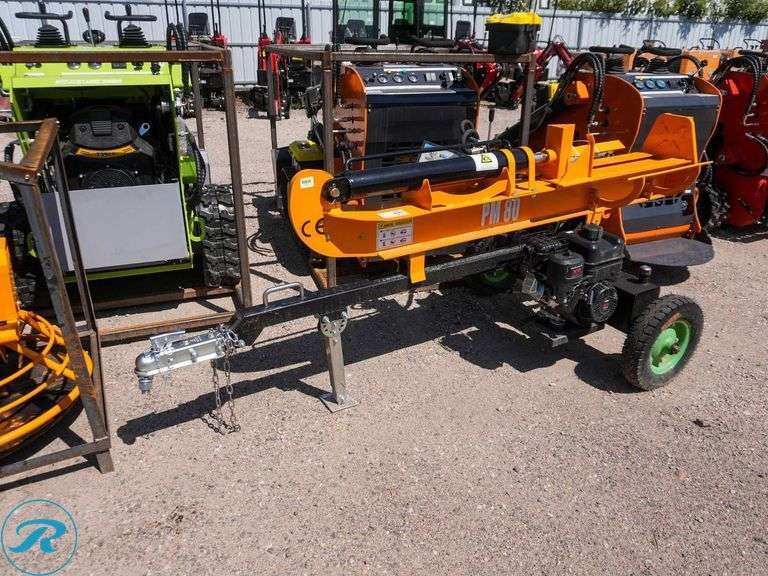 New  SKLP  SK-MWS98  Towable Log Splitter - Roller Auctions