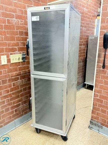 Lockwood CA72-RR18-R Aluminum Mobile Pan Rack Cabinet