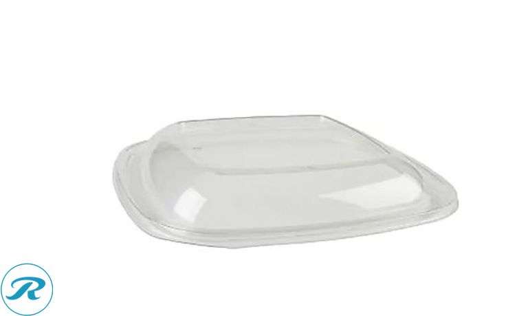 (3) Cold Collection Food Container Lids, Dome, 7 1/2", Clear, Pack Of 300 Lids- New